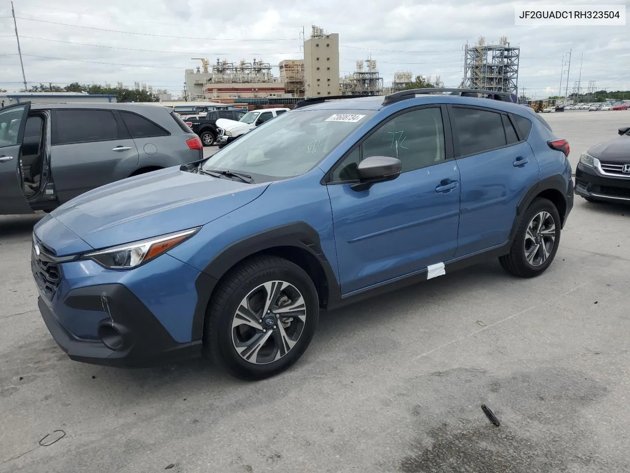 2024 Subaru Crosstrek Premium VIN: JF2GUADC1RH323504 Lot: 73608734