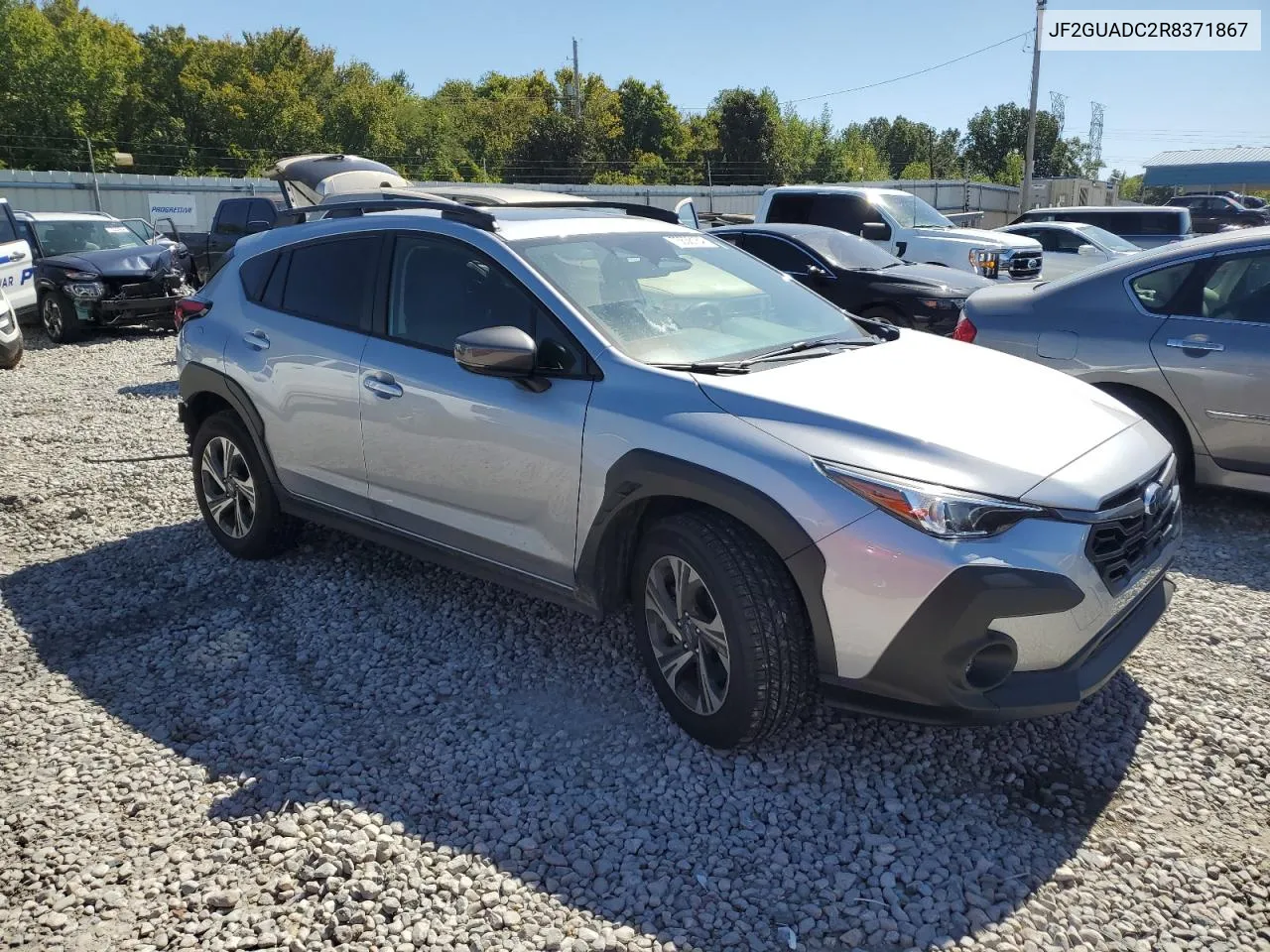 2024 Subaru Crosstrek Premium VIN: JF2GUADC2R8371867 Lot: 73638184