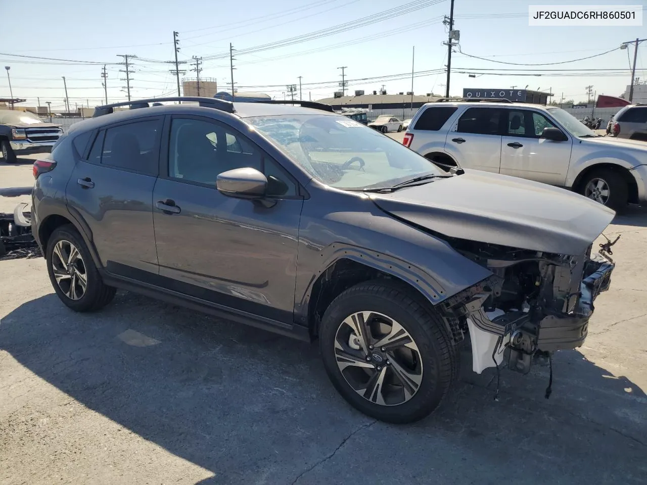 2024 Subaru Crosstrek Premium VIN: JF2GUADC6RH860501 Lot: 73670834