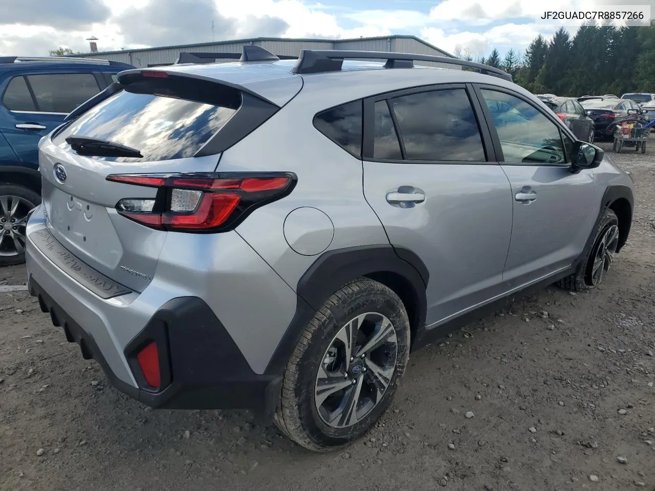 2024 Subaru Crosstrek Premium VIN: JF2GUADC7R8857266 Lot: 74036174