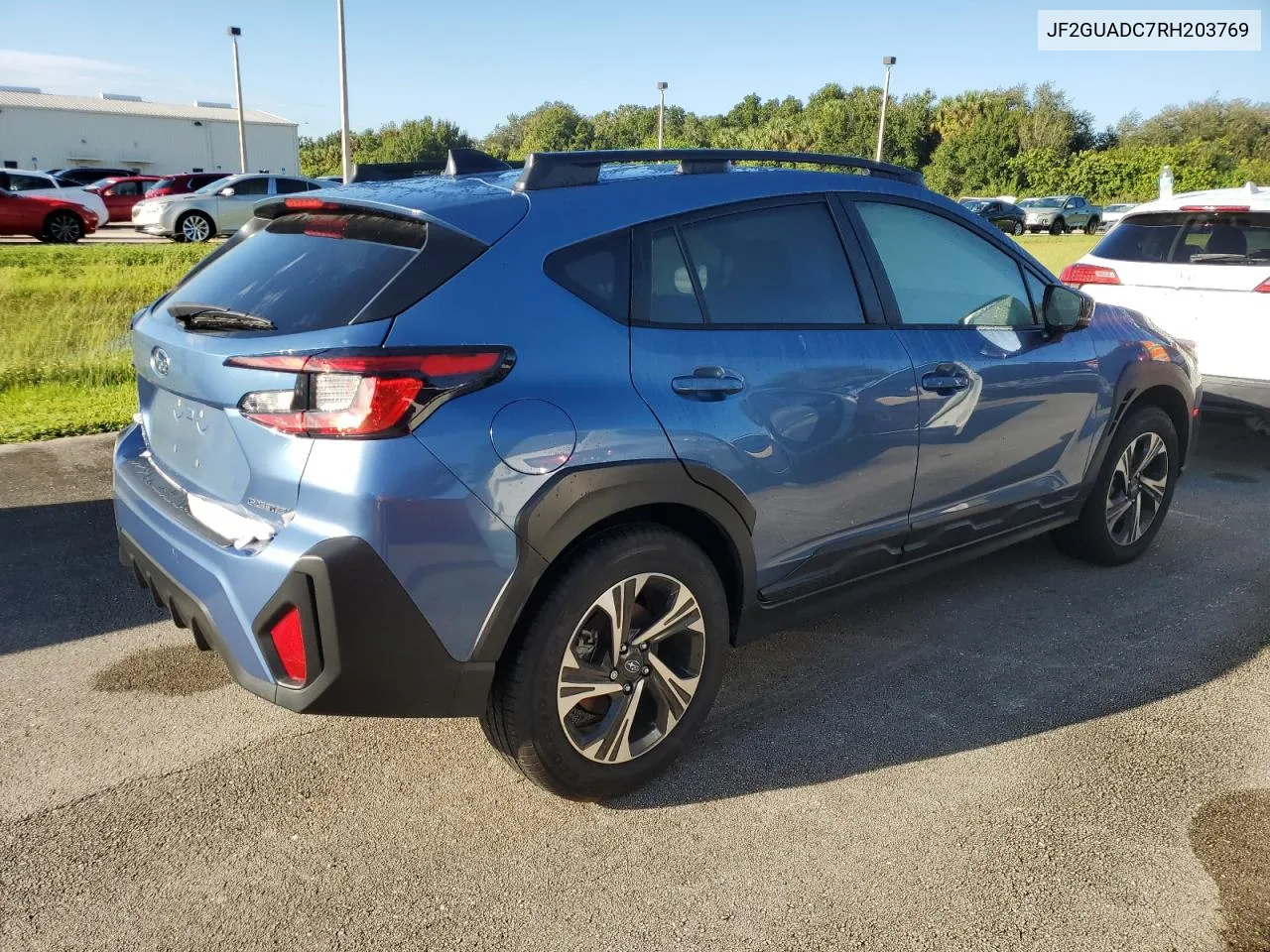 2024 Subaru Crosstrek Premium VIN: JF2GUADC7RH203769 Lot: 74135894