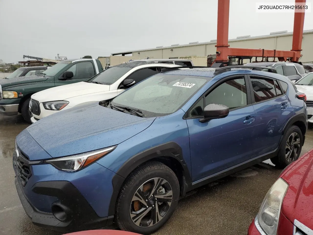 2024 Subaru Crosstrek Premium VIN: JF2GUADC7RH295613 Lot: 74195374