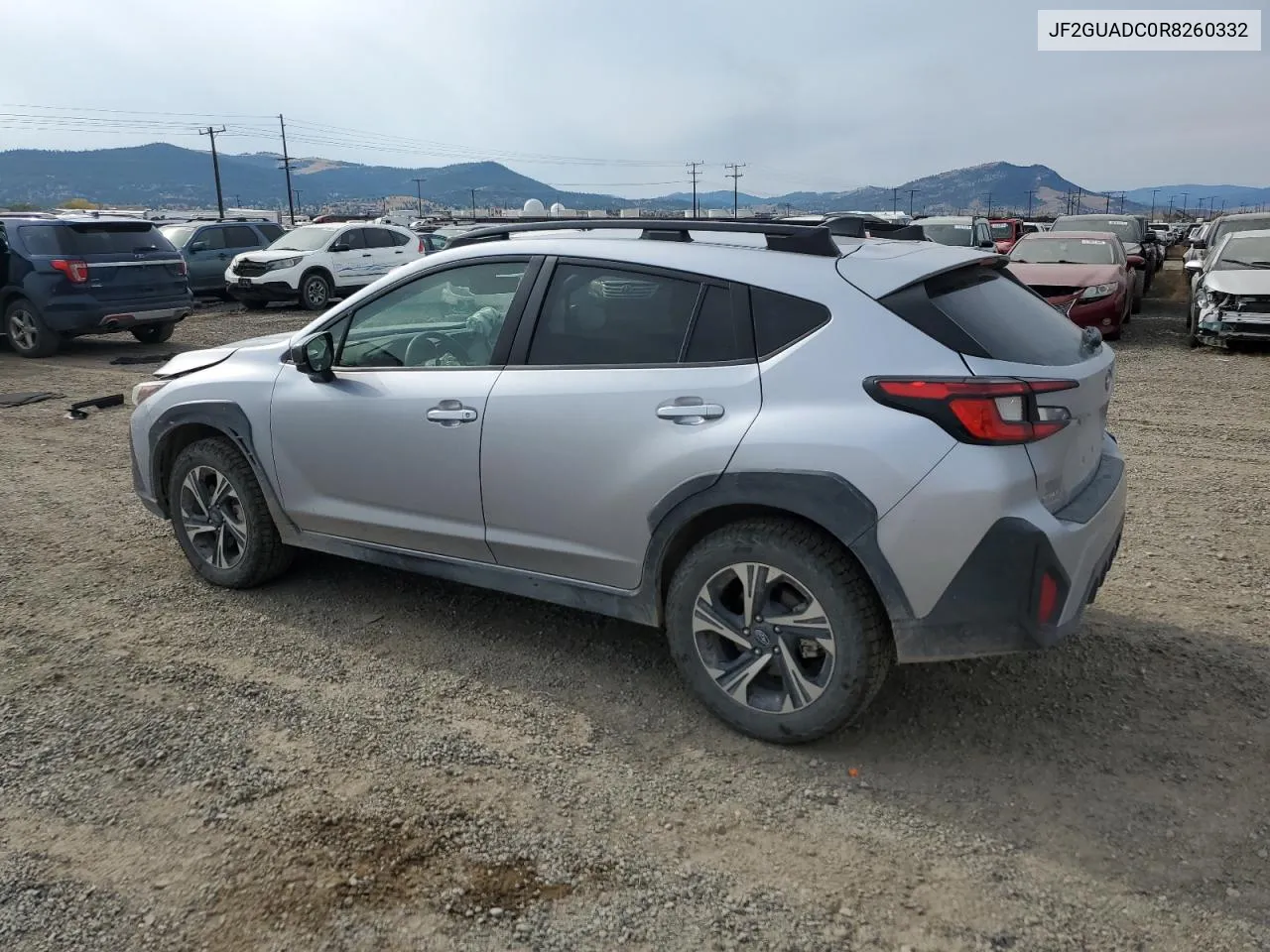 2024 Subaru Crosstrek Premium VIN: JF2GUADC0R8260332 Lot: 74269094