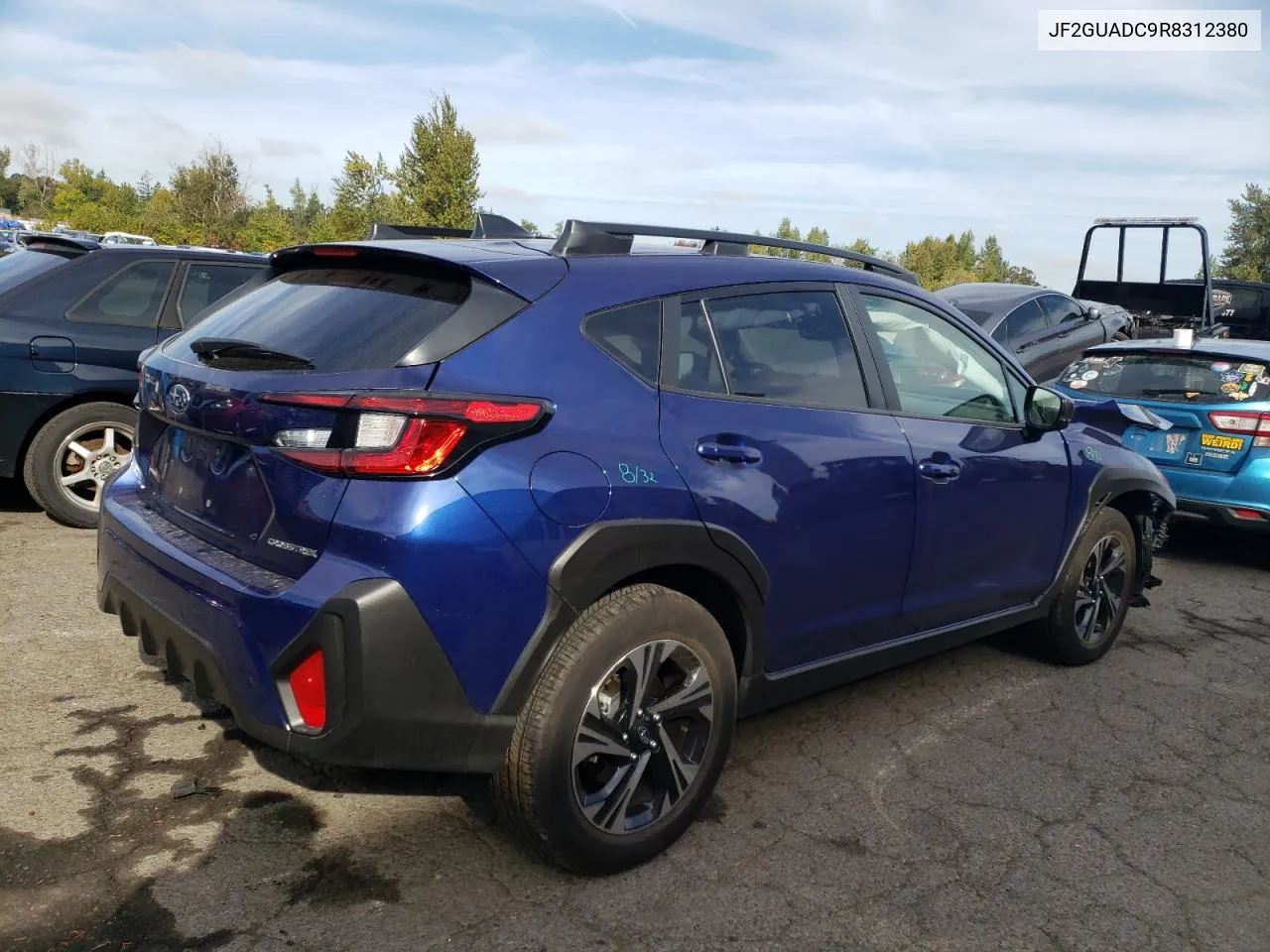 2024 Subaru Crosstrek Premium VIN: JF2GUADC9R8312380 Lot: 75461434