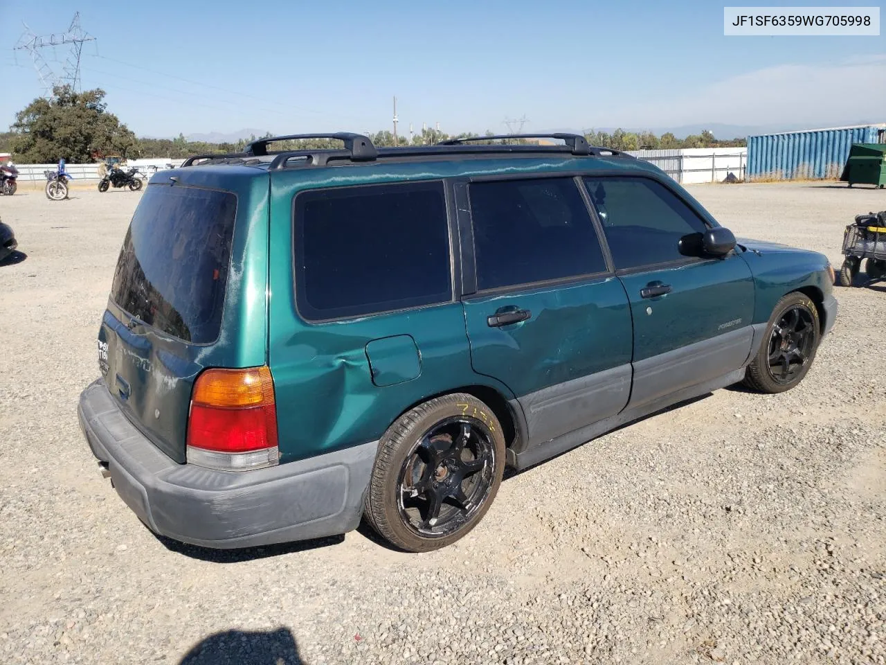 1998 Subaru Forester L VIN: JF1SF6359WG705998 Lot: 70303674