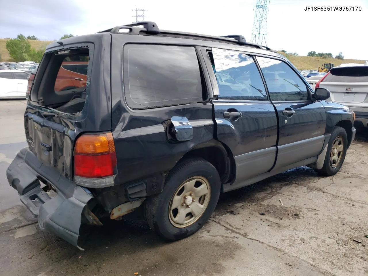 1998 Subaru Forester L VIN: JF1SF6351WG767170 Lot: 72027284