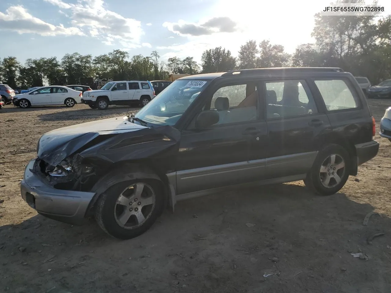 1998 Subaru Forester S VIN: JF1SF6555WG702898 Lot: 75025534