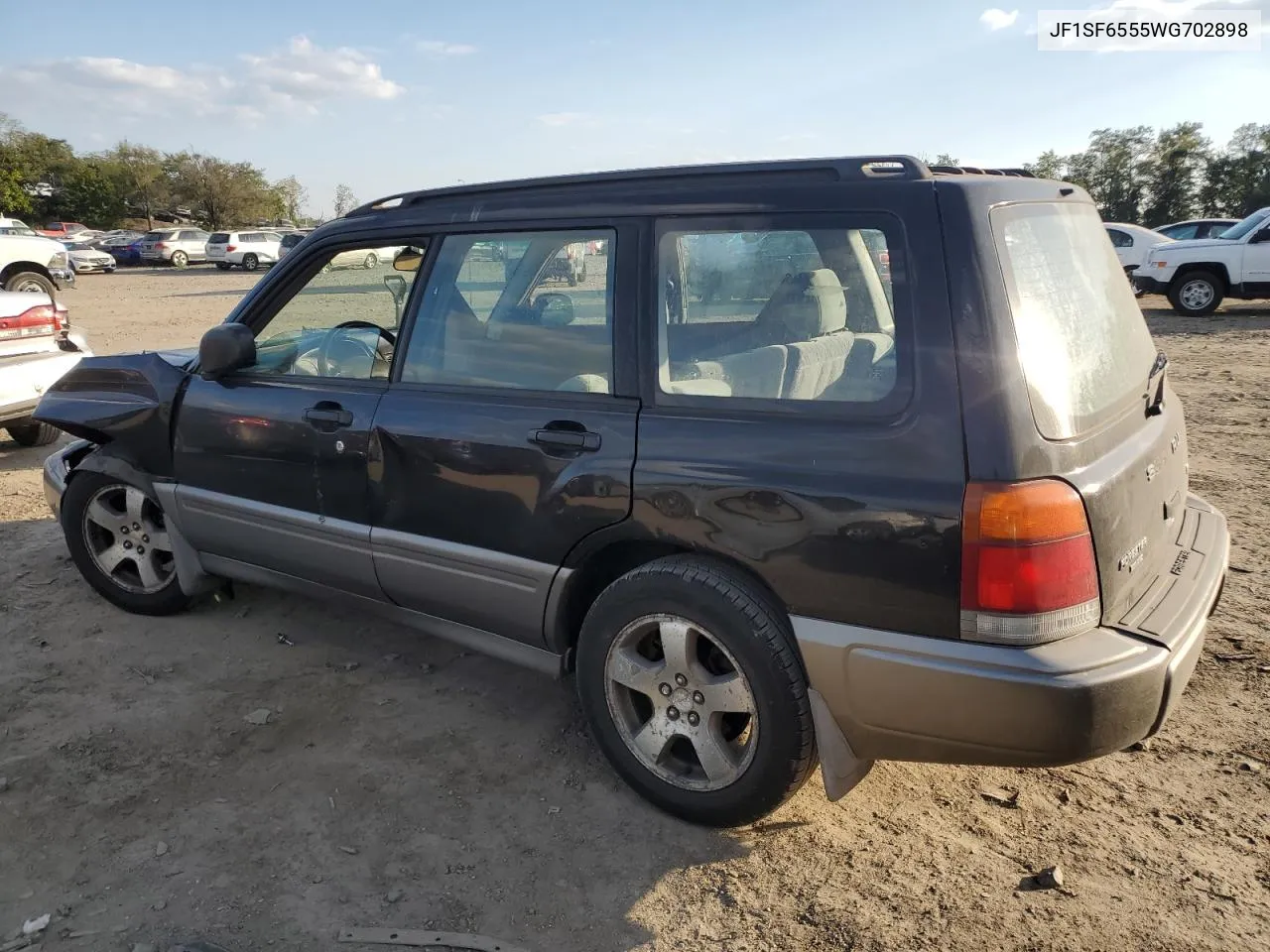 1998 Subaru Forester S VIN: JF1SF6555WG702898 Lot: 75025534