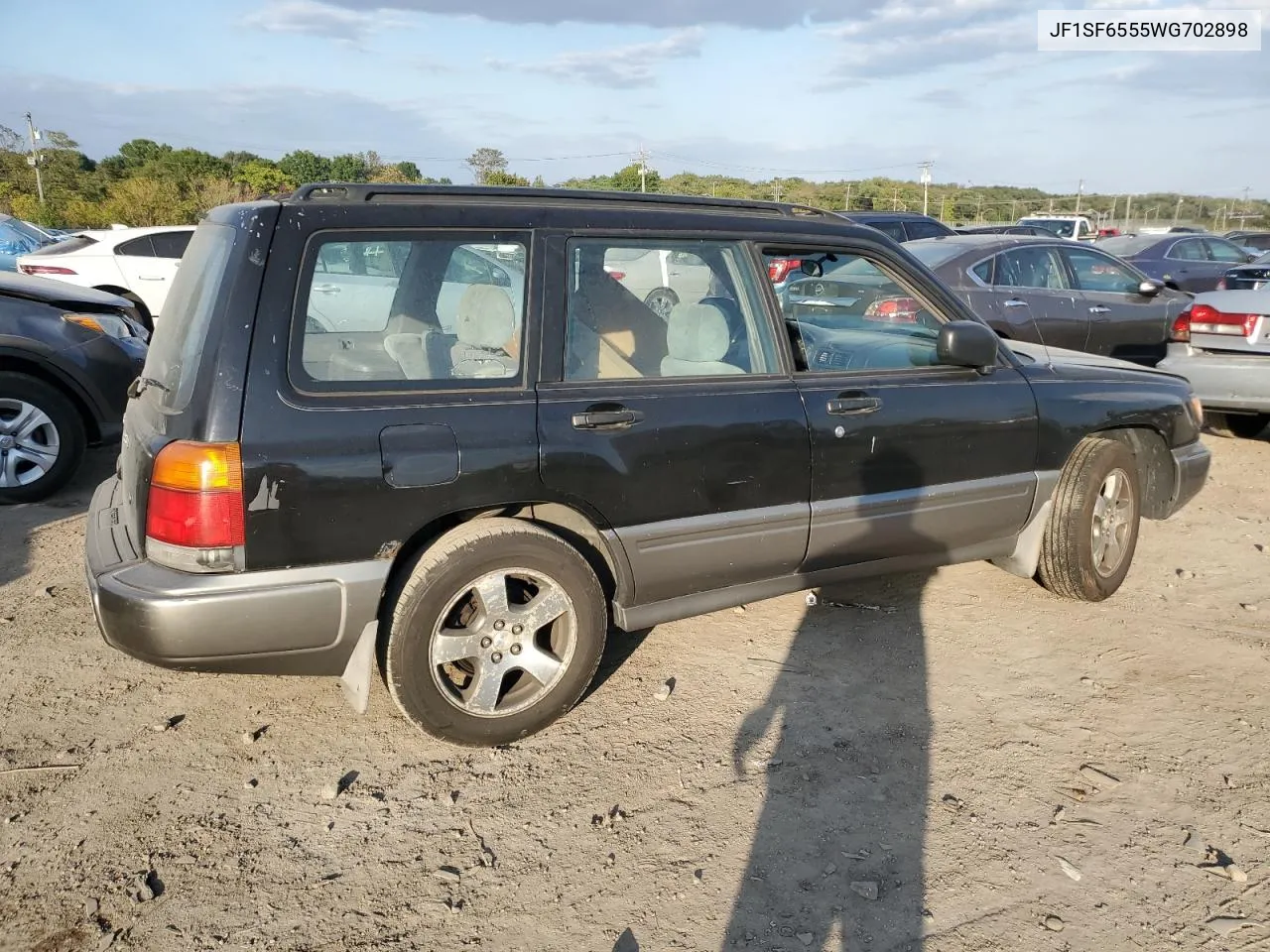 1998 Subaru Forester S VIN: JF1SF6555WG702898 Lot: 75025534