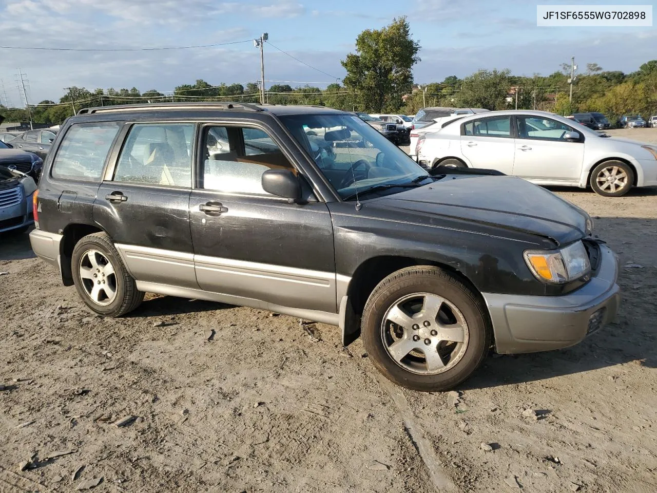 1998 Subaru Forester S VIN: JF1SF6555WG702898 Lot: 75025534