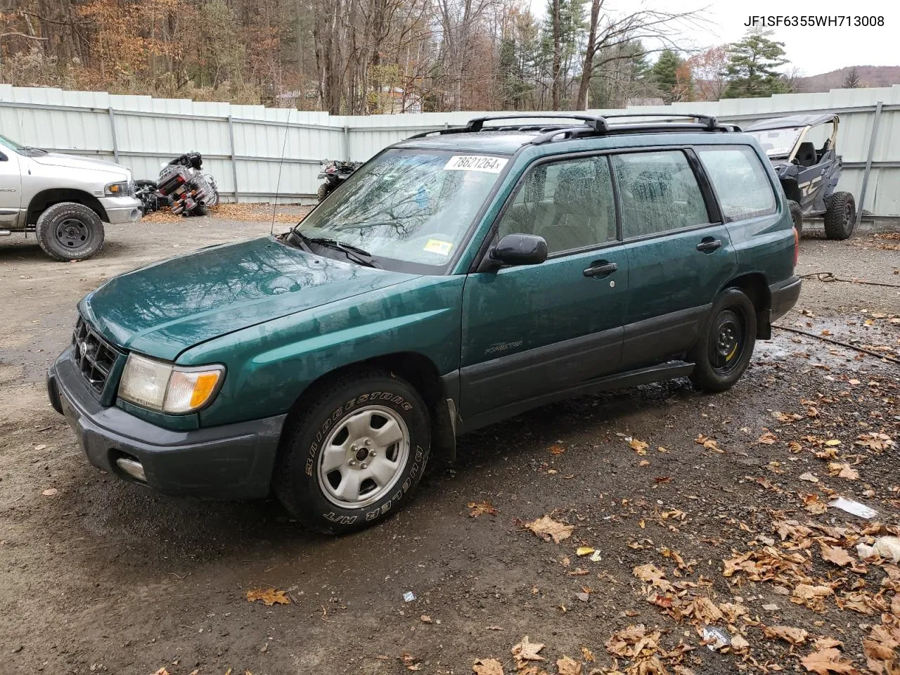 1998 Subaru Forester L VIN: JF1SF6355WH713008 Lot: 78621264