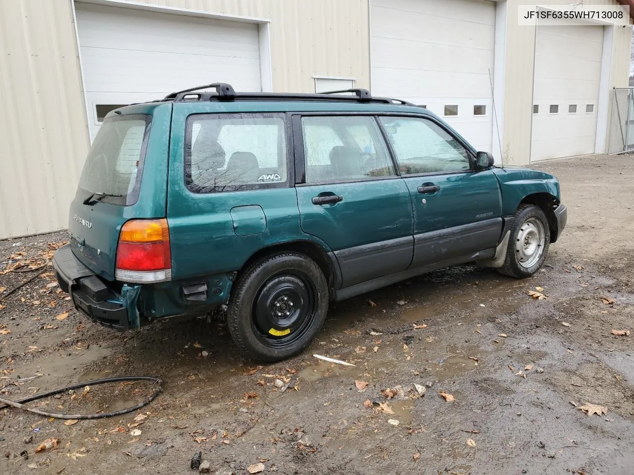 1998 Subaru Forester L VIN: JF1SF6355WH713008 Lot: 78621264