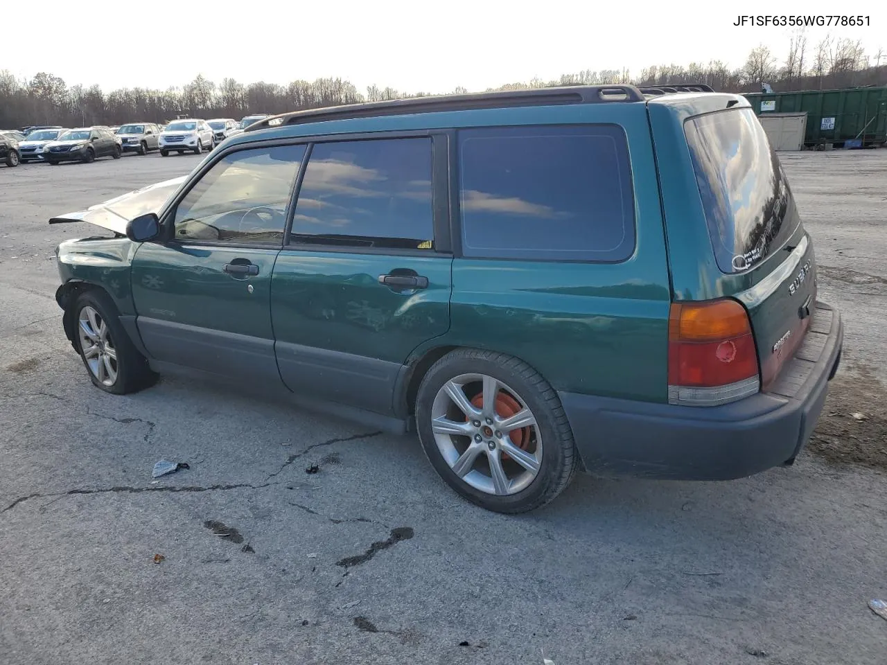 1998 Subaru Forester L VIN: JF1SF6356WG778651 Lot: 79899664