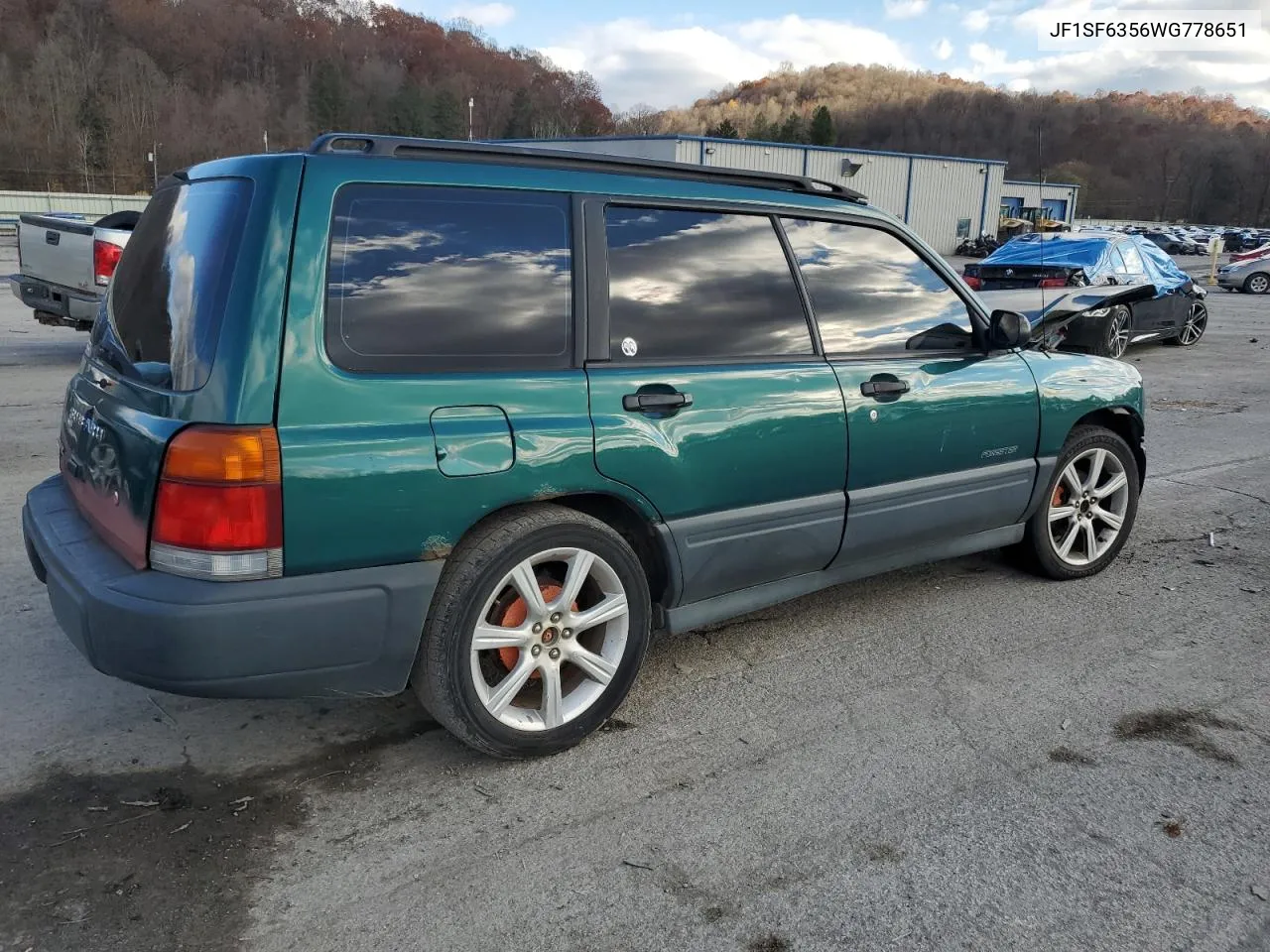 1998 Subaru Forester L VIN: JF1SF6356WG778651 Lot: 79899664