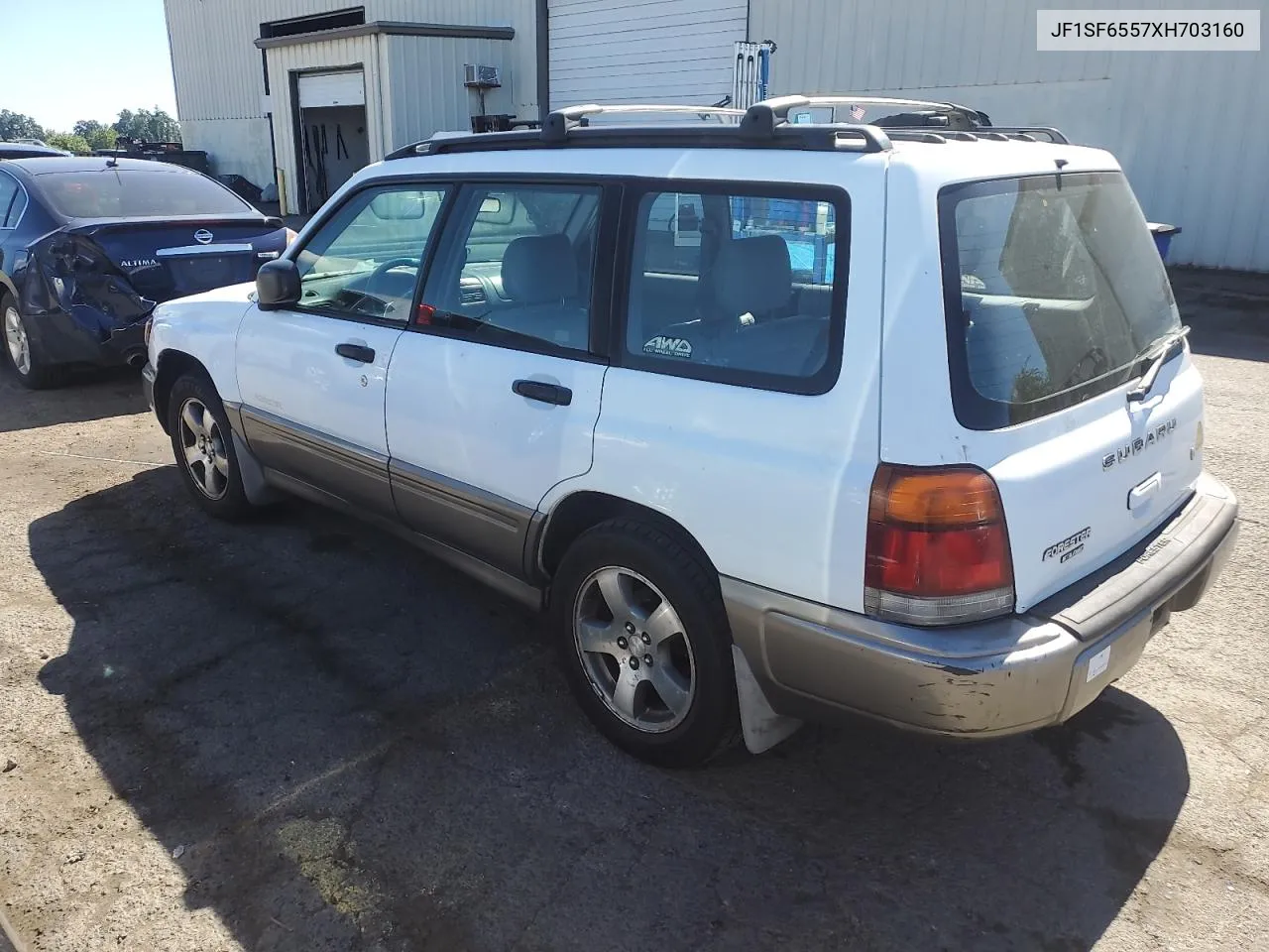 1999 Subaru Forester S VIN: JF1SF6557XH703160 Lot: 60076974