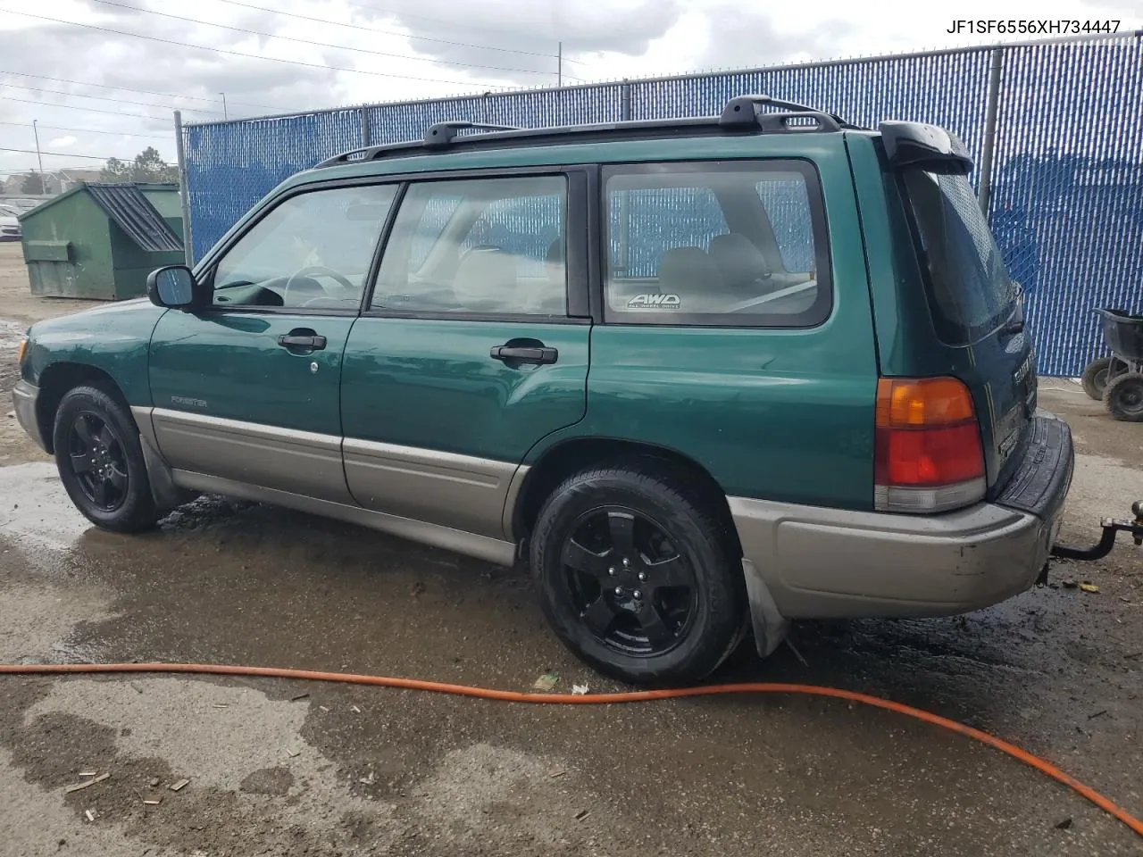 1999 Subaru Forester S VIN: JF1SF6556XH734447 Lot: 73152474