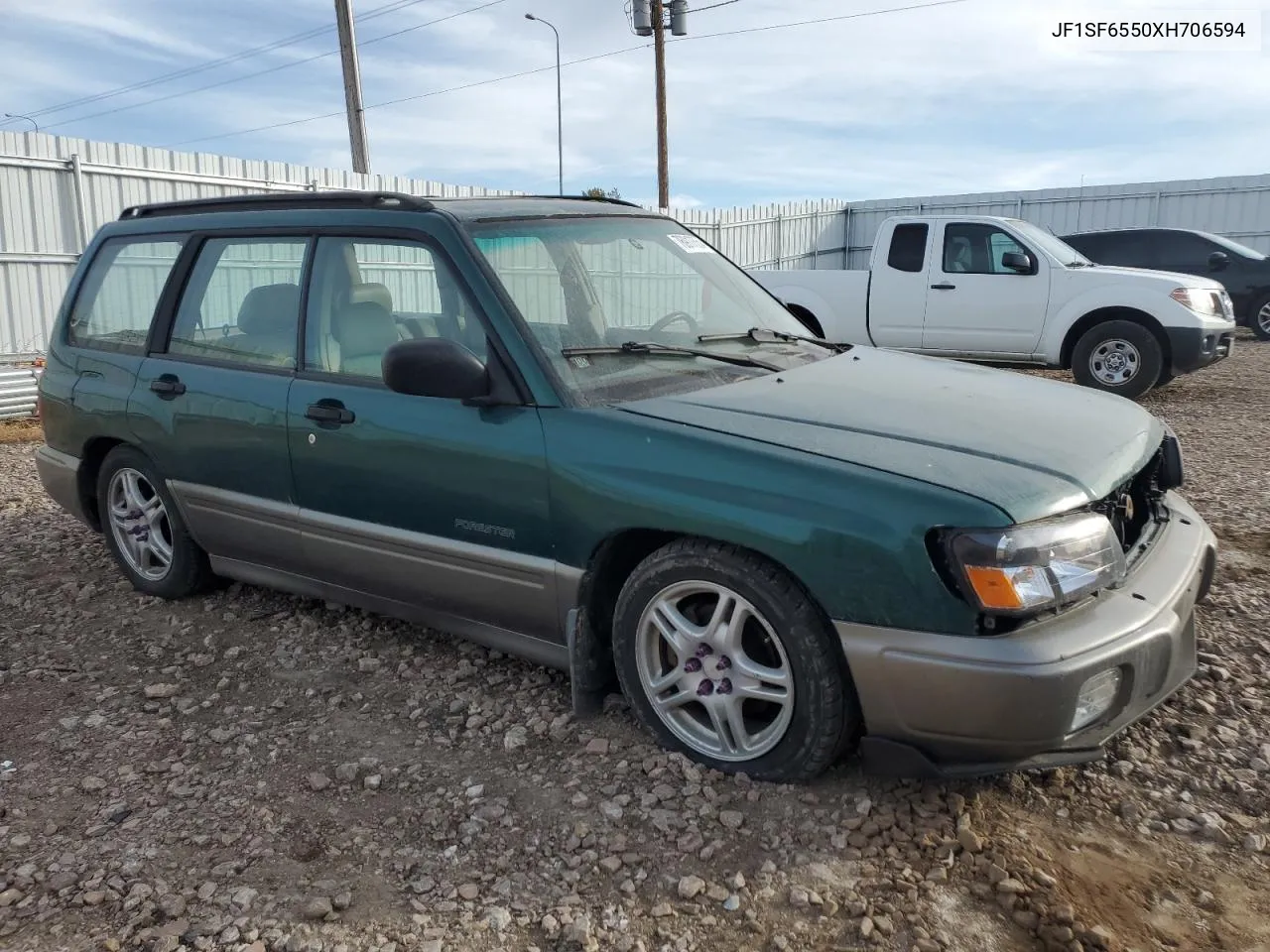 1999 Subaru Forester S VIN: JF1SF6550XH706594 Lot: 76917554