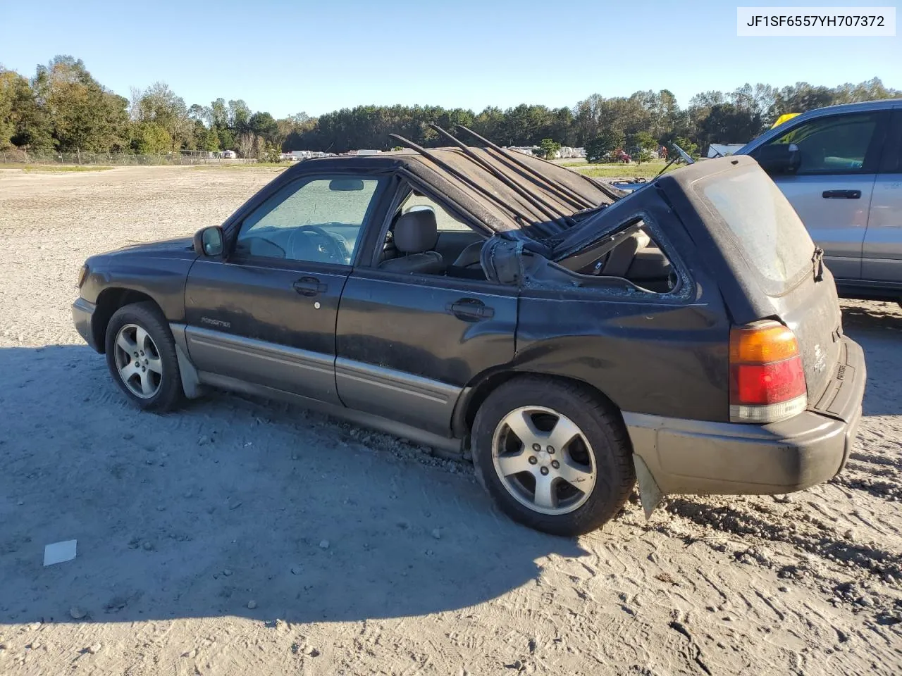 2000 Subaru Forester S VIN: JF1SF6557YH707372 Lot: 76090544