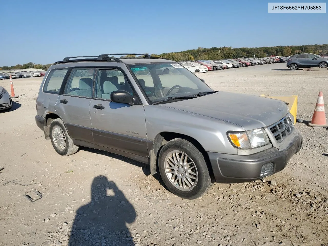 2000 Subaru Forester S VIN: JF1SF6552YH705853 Lot: 76286444