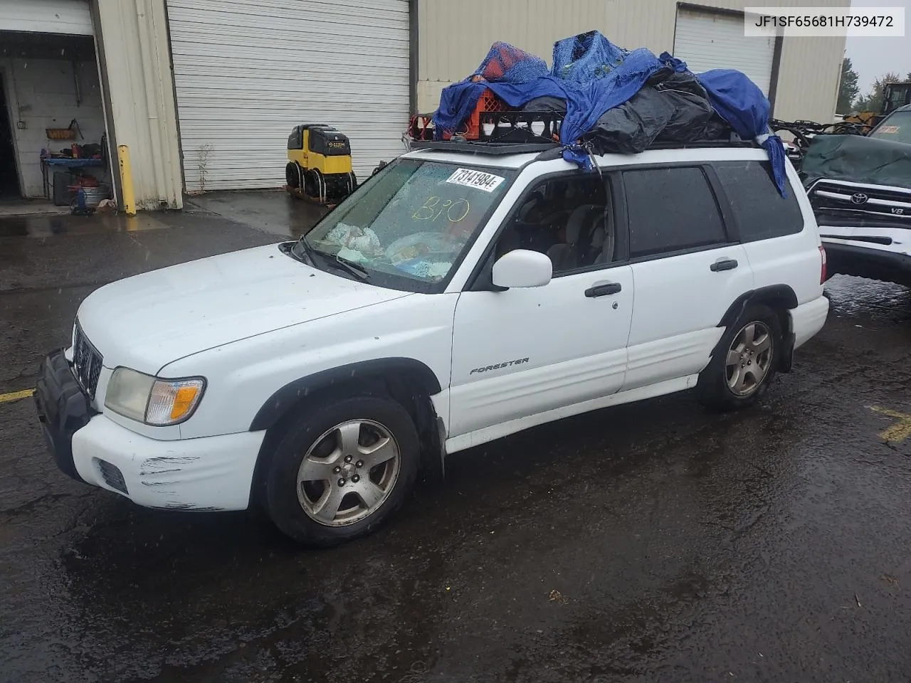 2001 Subaru Forester S VIN: JF1SF65681H739472 Lot: 73141984