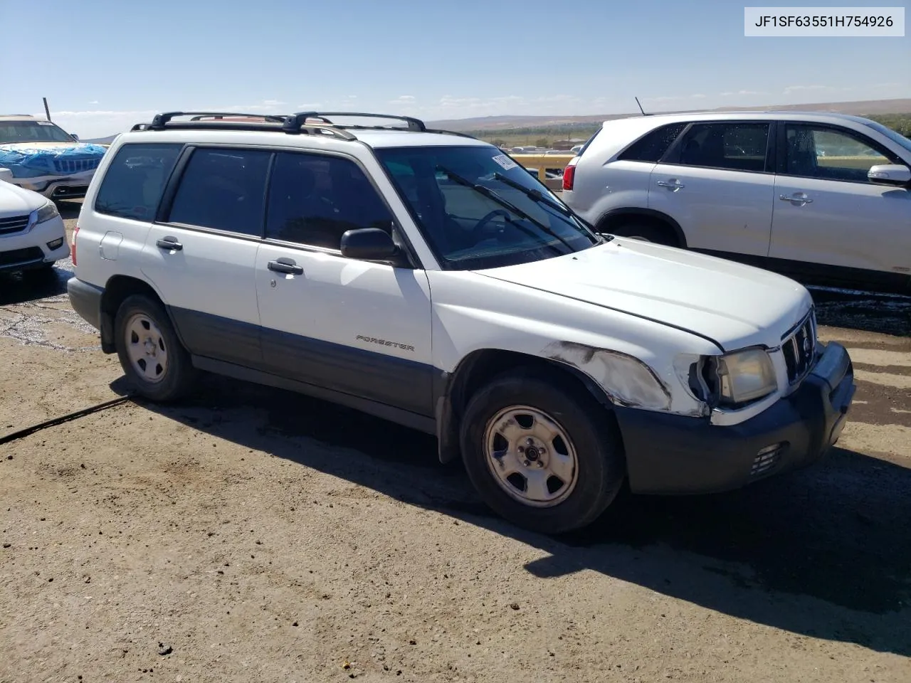 2001 Subaru Forester L VIN: JF1SF63551H754926 Lot: 74108074