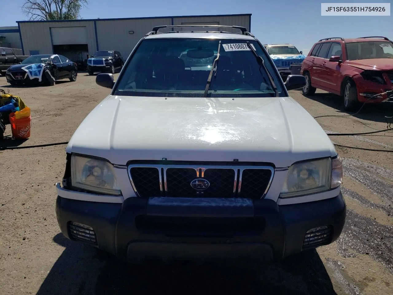 2001 Subaru Forester L VIN: JF1SF63551H754926 Lot: 74108074