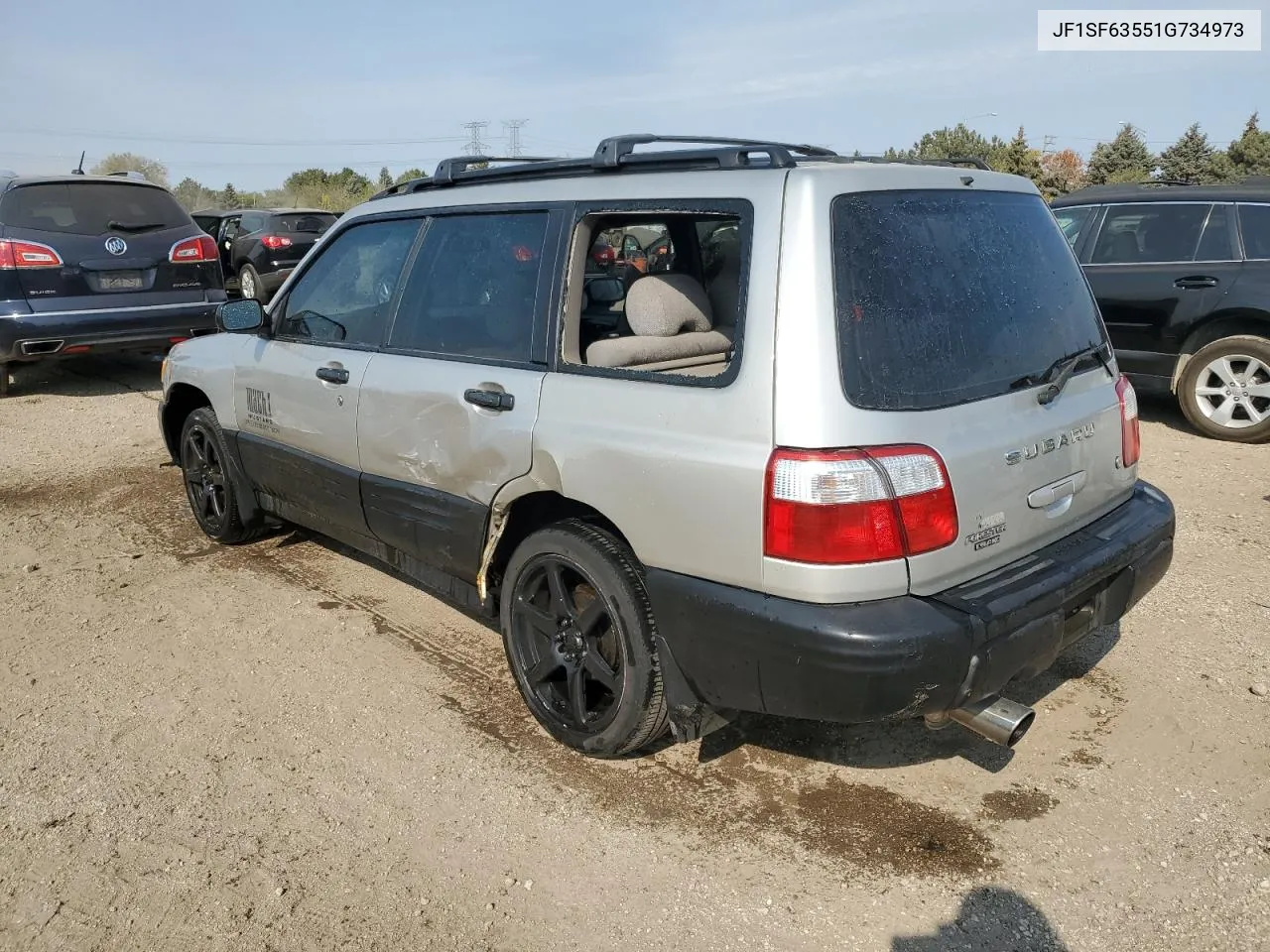 2001 Subaru Forester L VIN: JF1SF63551G734973 Lot: 75920184