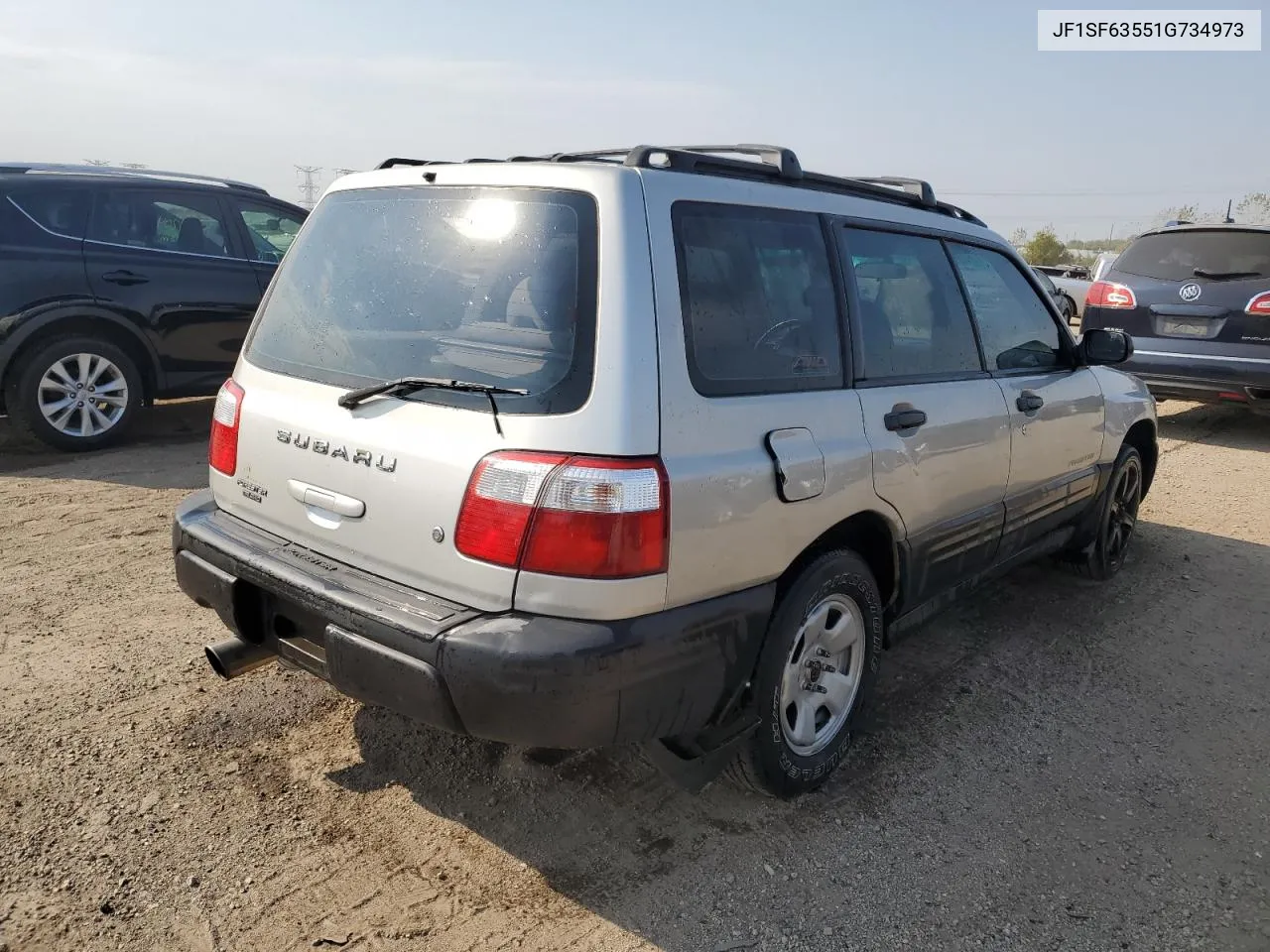 2001 Subaru Forester L VIN: JF1SF63551G734973 Lot: 75920184