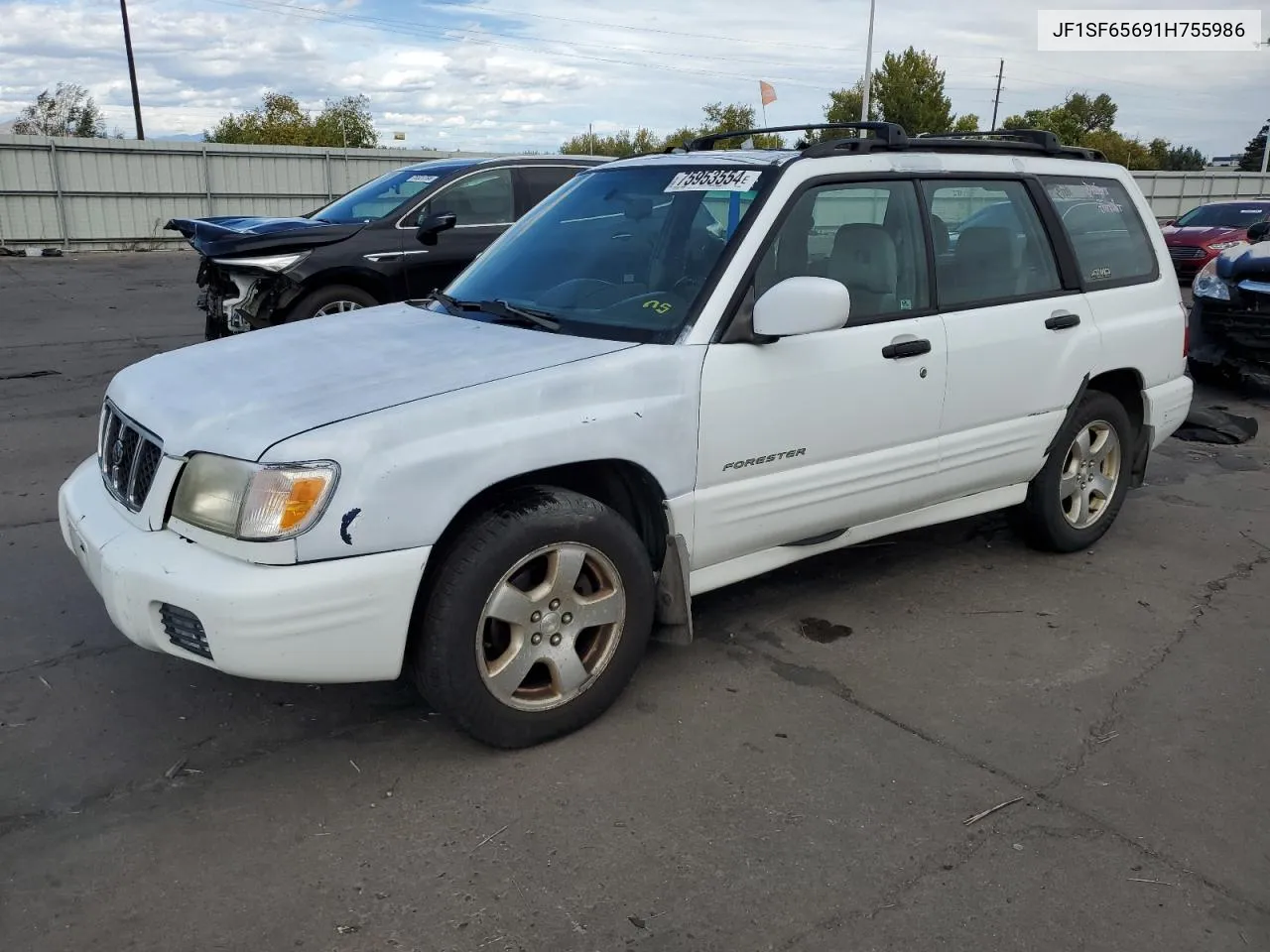 2001 Subaru Forester S VIN: JF1SF65691H755986 Lot: 75953554