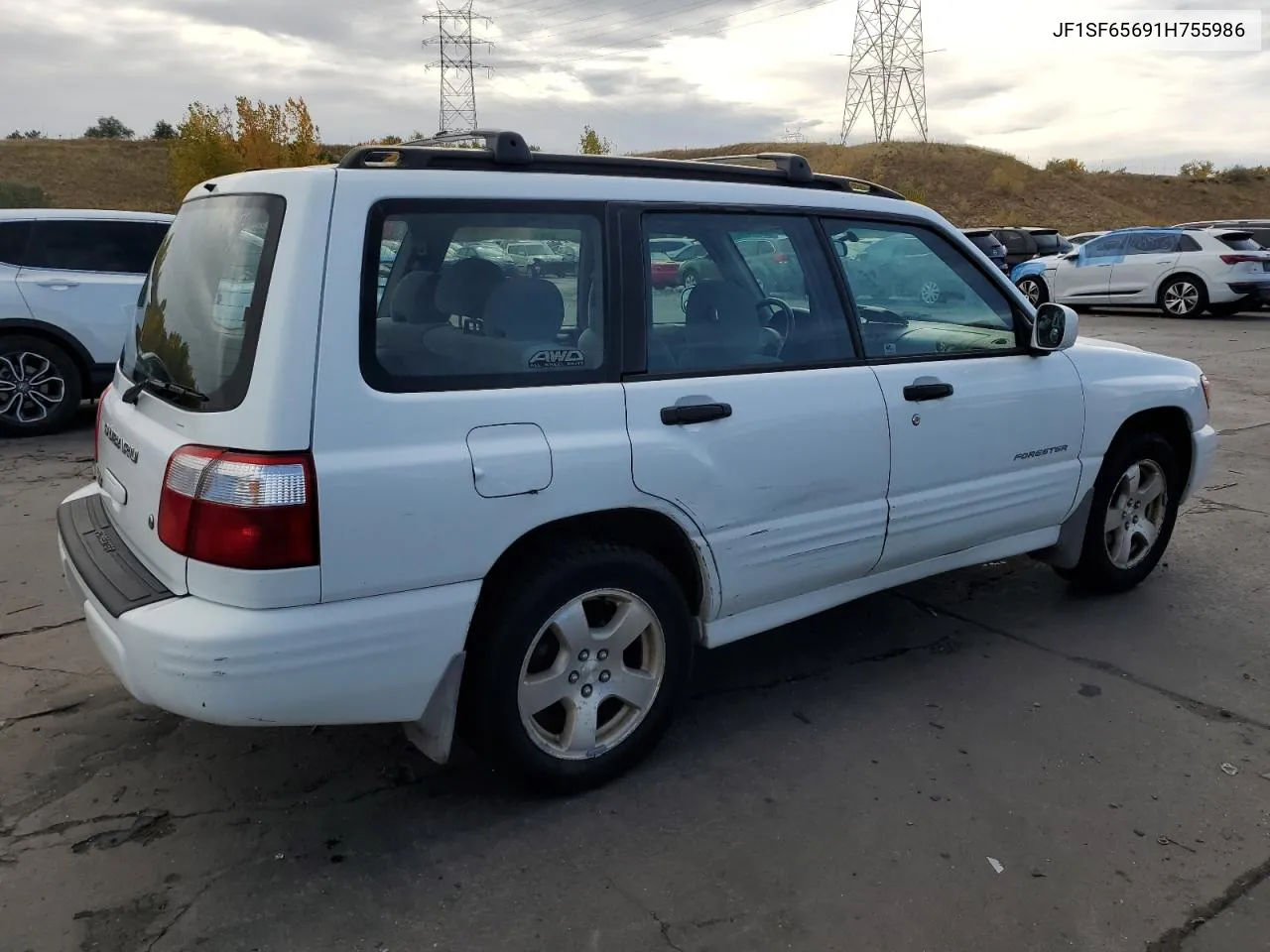 2001 Subaru Forester S VIN: JF1SF65691H755986 Lot: 75953554