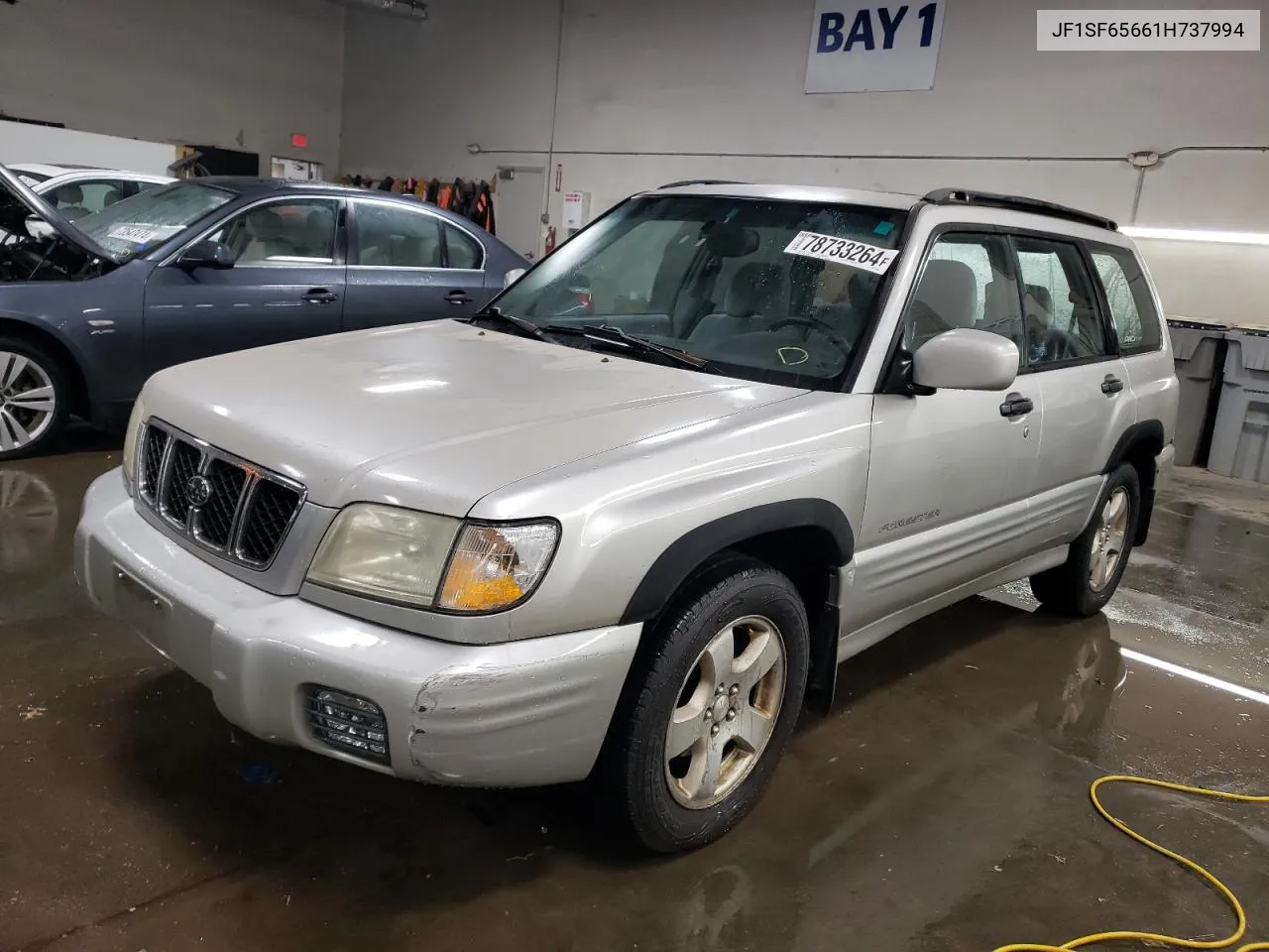 2001 Subaru Forester S VIN: JF1SF65661H737994 Lot: 78733264