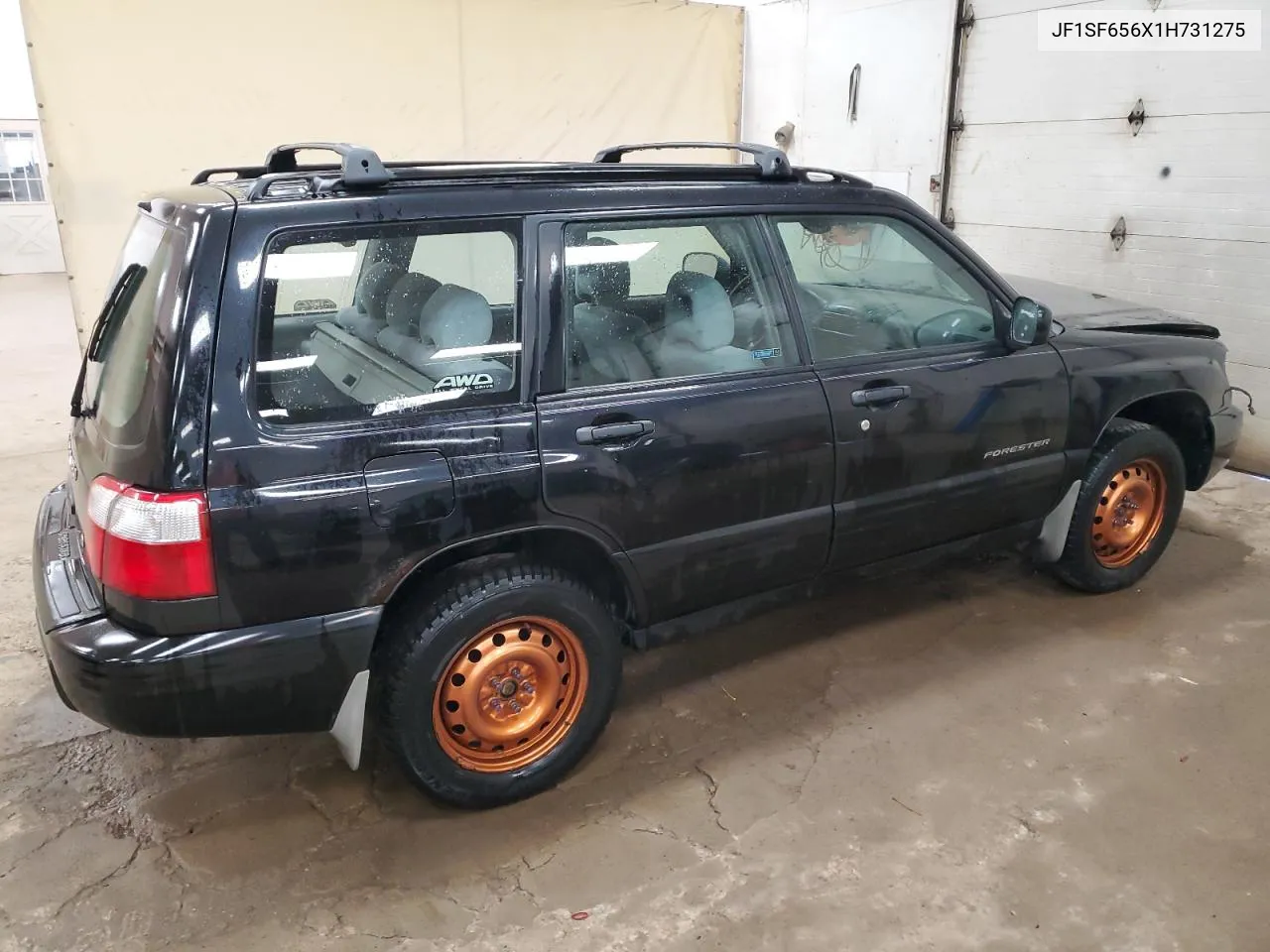 2001 Subaru Forester S VIN: JF1SF656X1H731275 Lot: 79877414