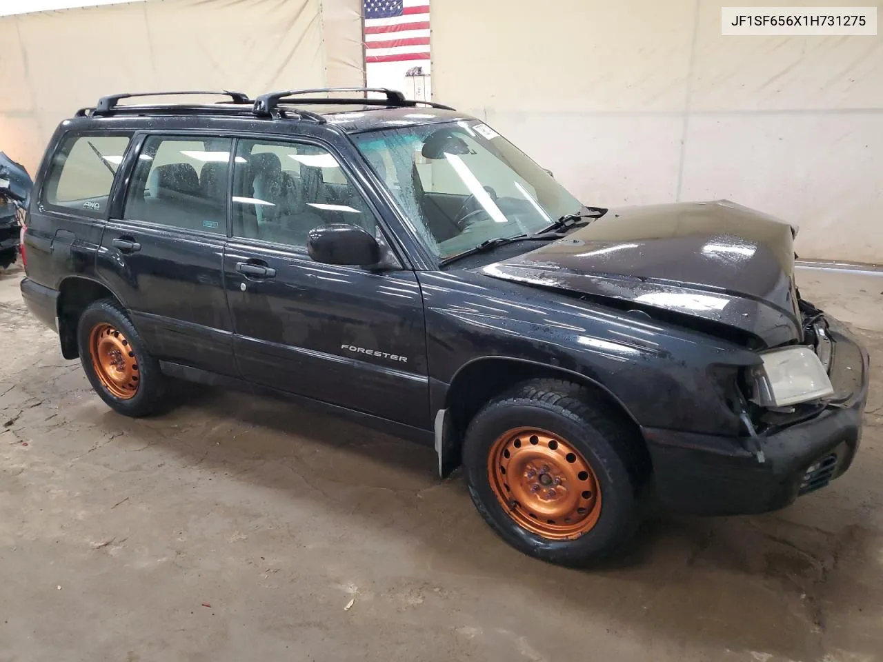 2001 Subaru Forester S VIN: JF1SF656X1H731275 Lot: 79877414