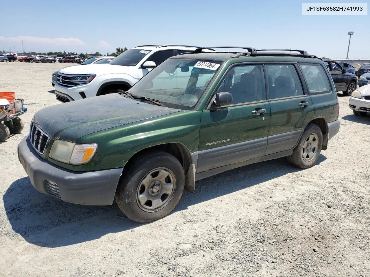 2002 Subaru Forester L VIN: JF1SF63582H741993 Lot: 62274064