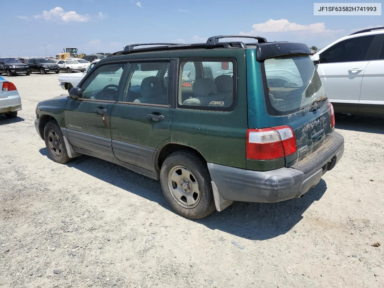 2002 Subaru Forester L VIN: JF1SF63582H741993 Lot: 62274064