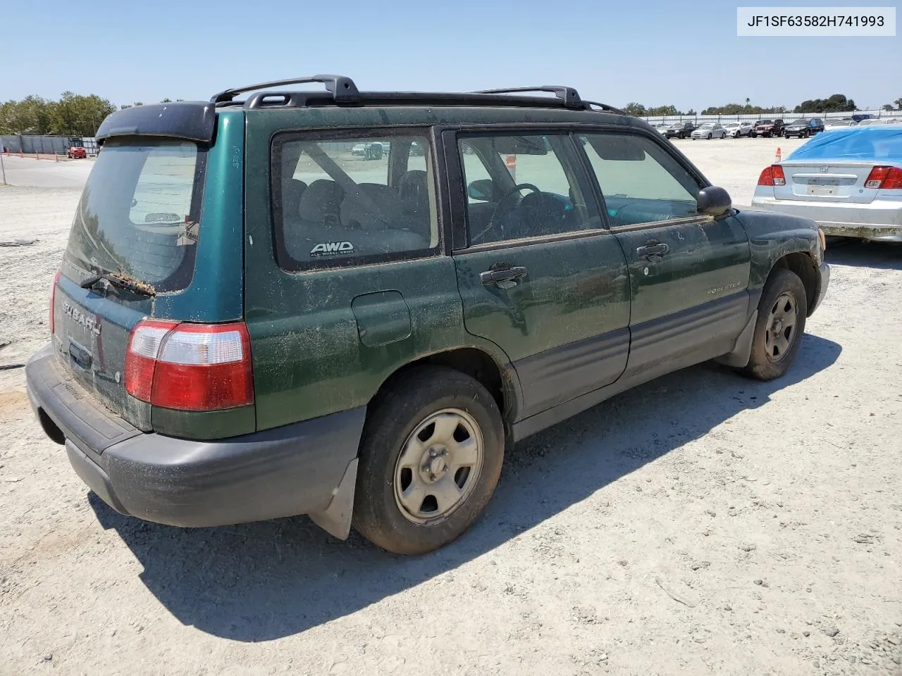 2002 Subaru Forester L VIN: JF1SF63582H741993 Lot: 62274064