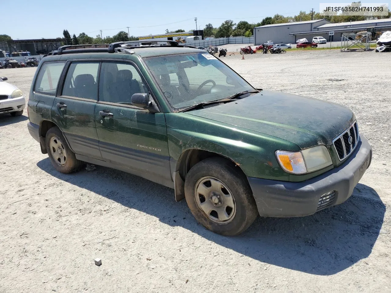 2002 Subaru Forester L VIN: JF1SF63582H741993 Lot: 62274064