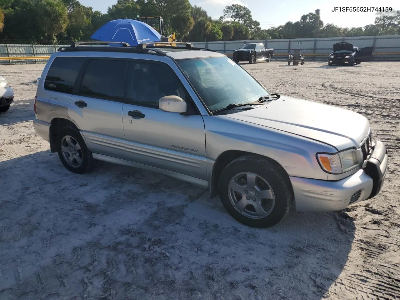 2002 Subaru Forester S VIN: JF1SF65652H744159 Lot: 71246254