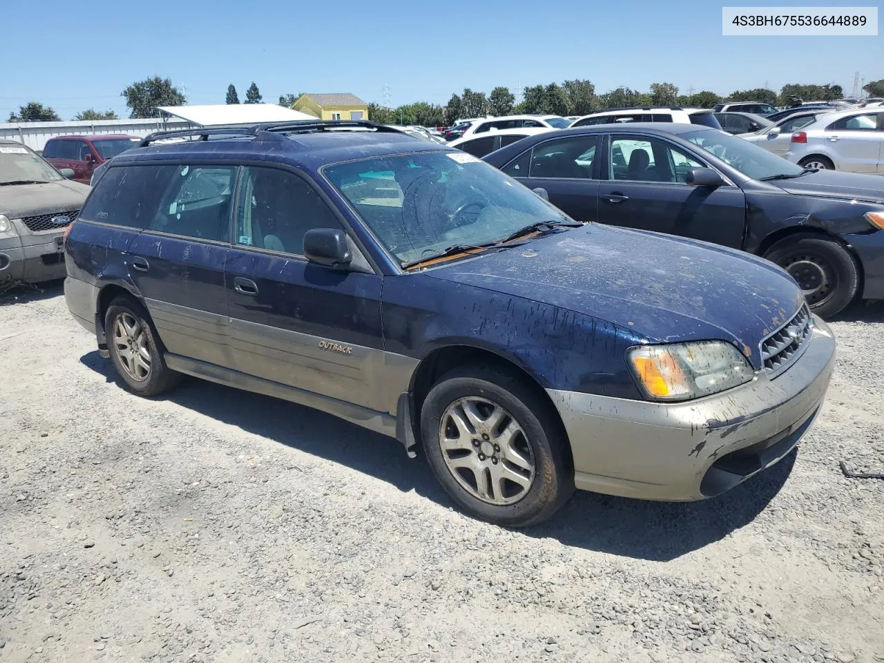 2003 Subaru Legacy Outback Awp VIN: 4S3BH675536644889 Lot: 63157394