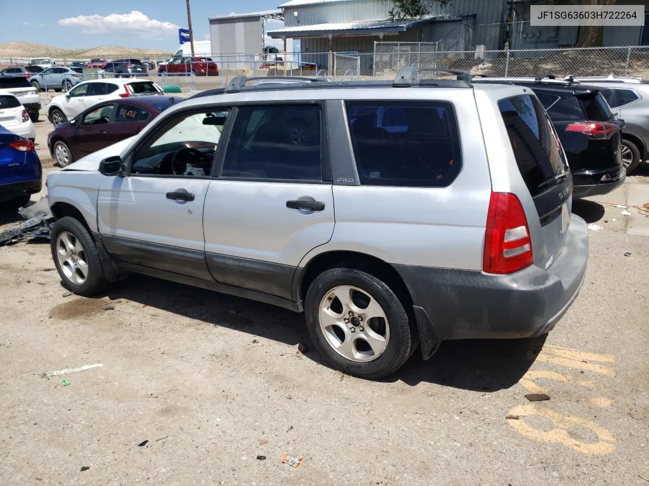 2003 Subaru Forester 2.5X VIN: JF1SG63603H722264 Lot: 65382894