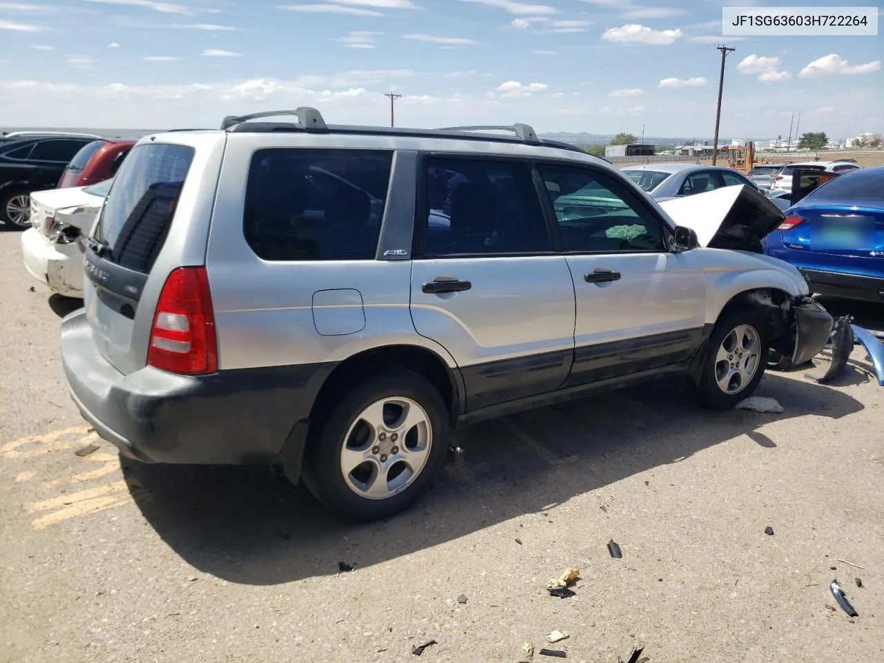 2003 Subaru Forester 2.5X VIN: JF1SG63603H722264 Lot: 65382894