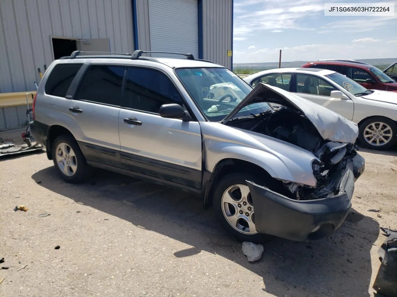 2003 Subaru Forester 2.5X VIN: JF1SG63603H722264 Lot: 65382894