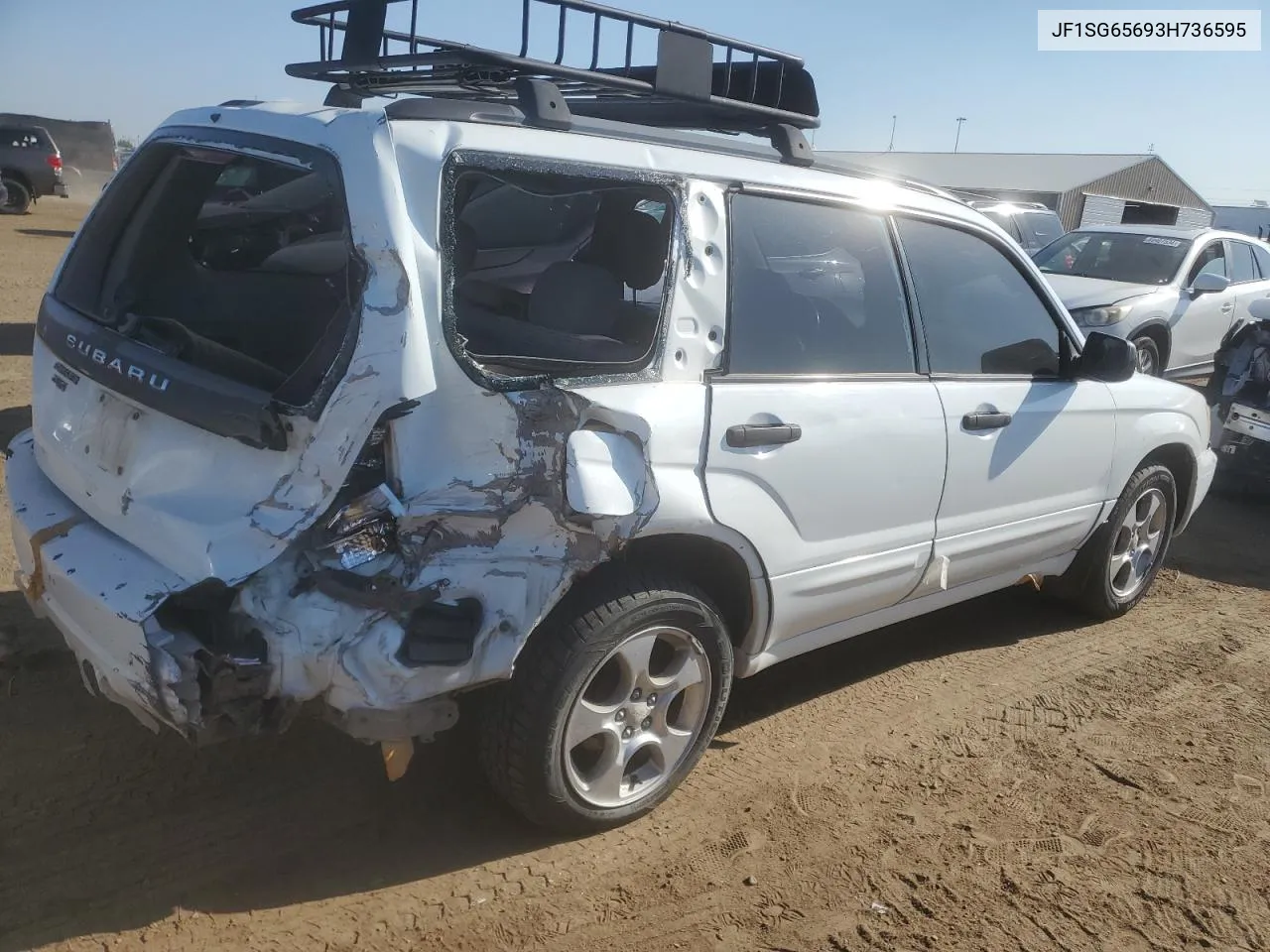 2003 Subaru Forester 2.5Xs VIN: JF1SG65693H736595 Lot: 69282034