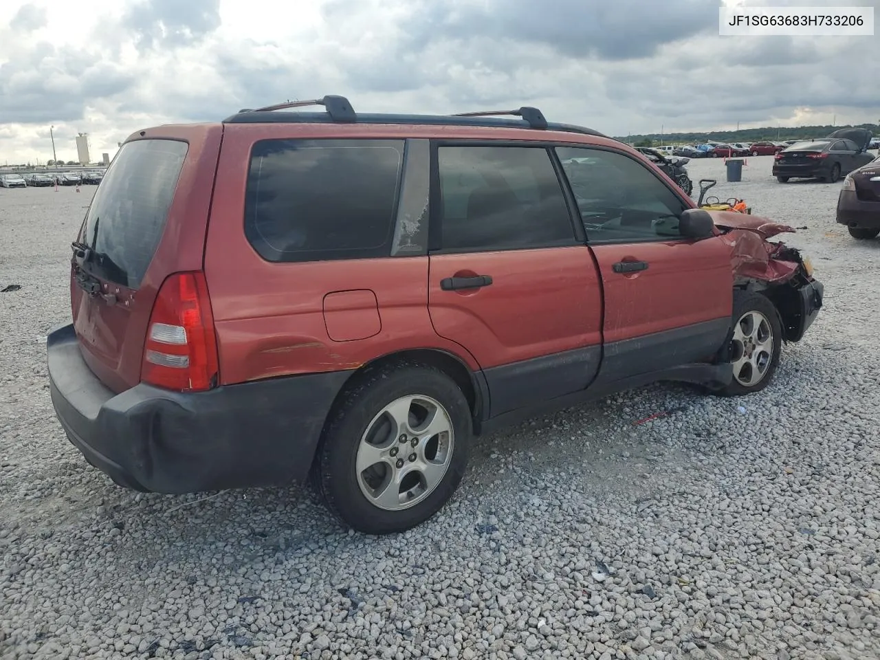 2003 Subaru Forester 2.5X VIN: JF1SG63683H733206 Lot: 69424094