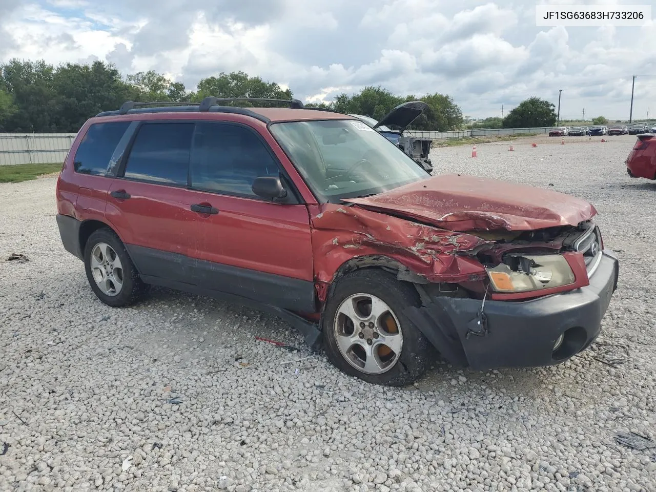 2003 Subaru Forester 2.5X VIN: JF1SG63683H733206 Lot: 69424094