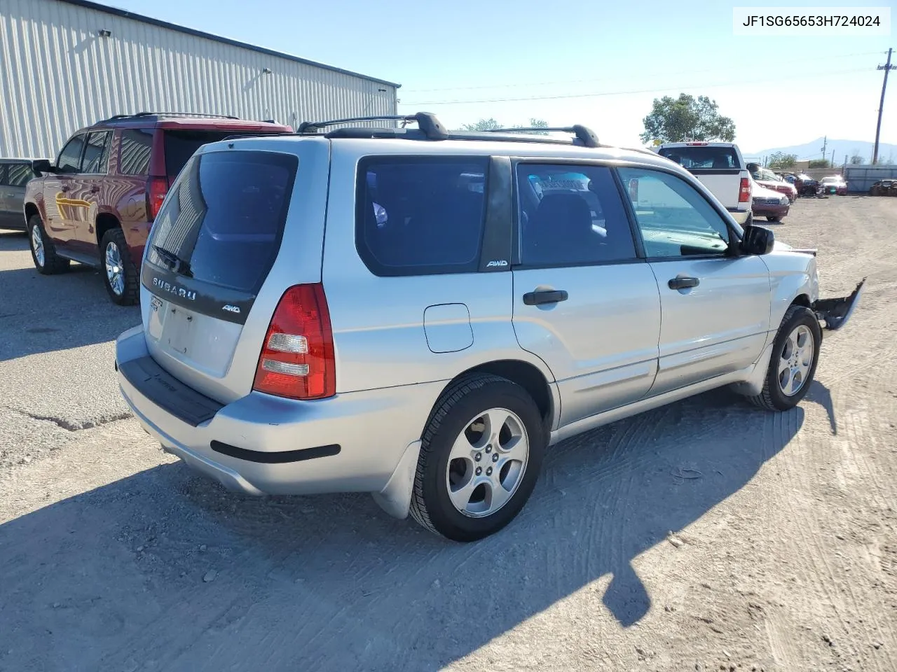 2003 Subaru Forester 2.5Xs VIN: JF1SG65653H724024 Lot: 70027924