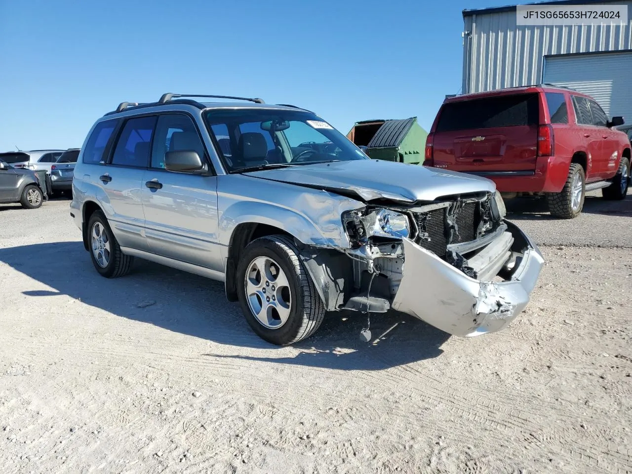 2003 Subaru Forester 2.5Xs VIN: JF1SG65653H724024 Lot: 70027924