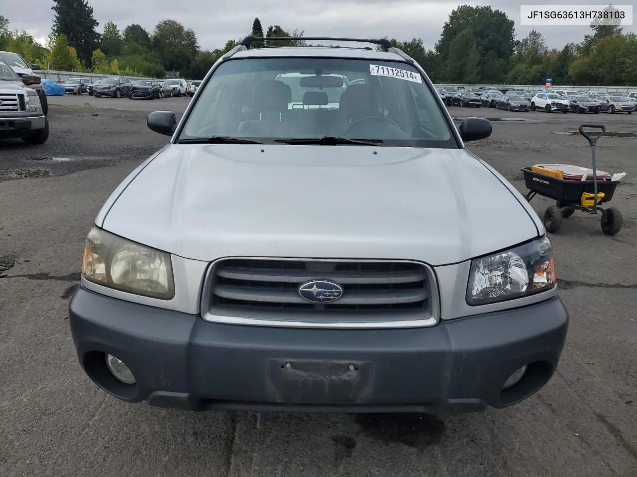 JF1SG63613H738103 2003 Subaru Forester 2.5X