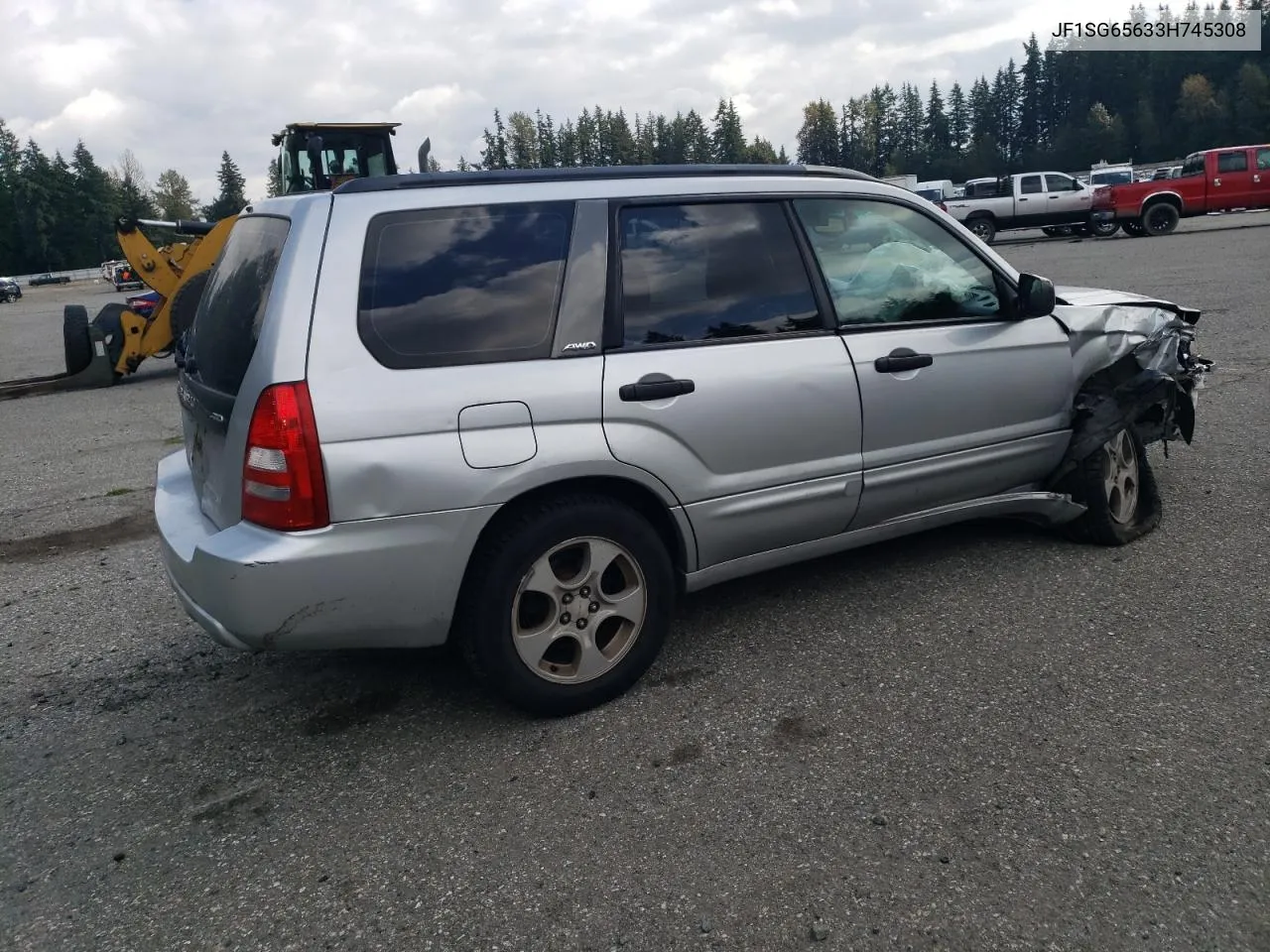 2003 Subaru Forester 2.5Xs VIN: JF1SG65633H745308 Lot: 71465734