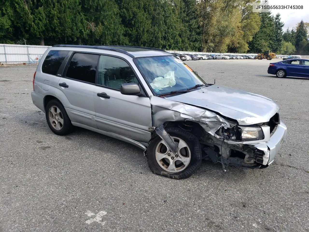 2003 Subaru Forester 2.5Xs VIN: JF1SG65633H745308 Lot: 71465734